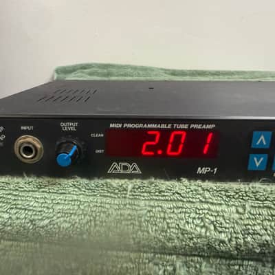 A/DA MP-1 Guitar Preamp and MC1 MIDI Controller 1990s - Black image 2