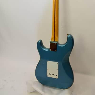 Vintage 1980 Fender "The Strat" Stratocaster Electric Guitar, Rosewood Fingerboard, Lake Placid Blue w/ Case image 15