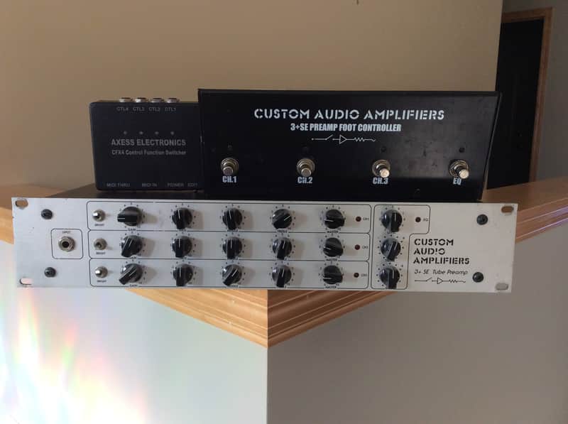 Custom Audio Electronics 3+SE Preamp with mods and extras 2001