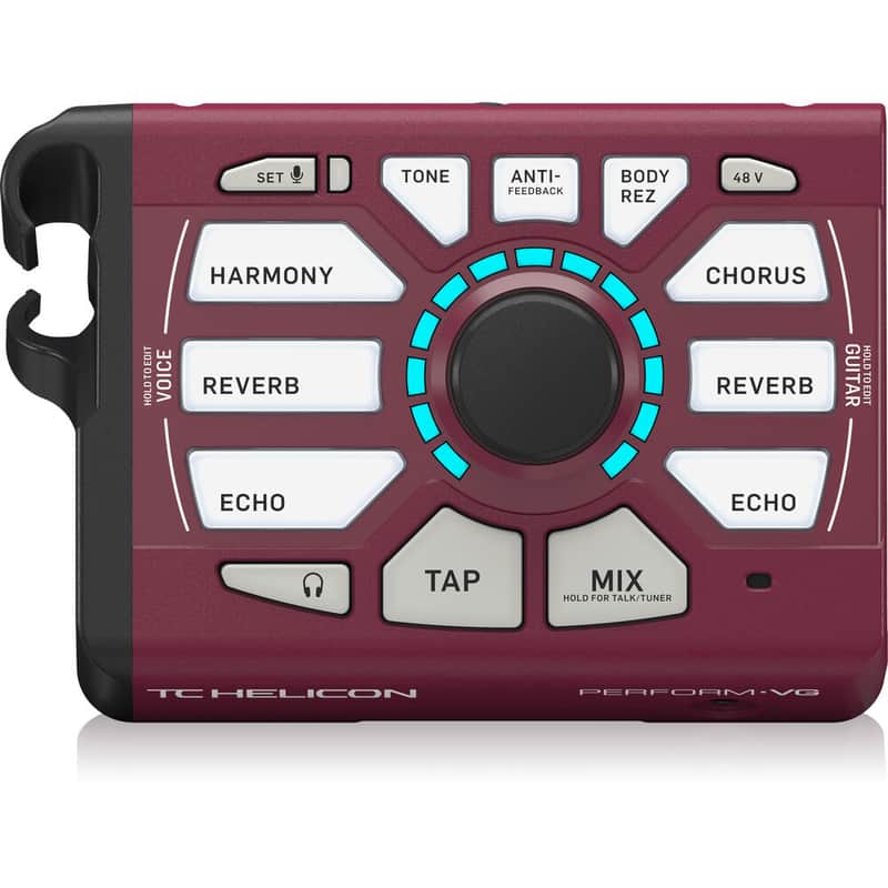 TC Helicon Vocal Effects Processor, Burgundy image 1