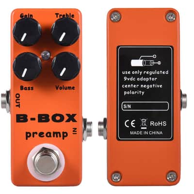 Mosky Audio B-Box Preamp Pedal Electric Guitar Effect with Overdrive Function (Price includes the import duty for US buyer) image 6
