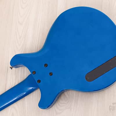 1990s Edwards by ESP Luna Sea J Signature E-J-78TV Aqua Blue w/ Case, Japan image 15