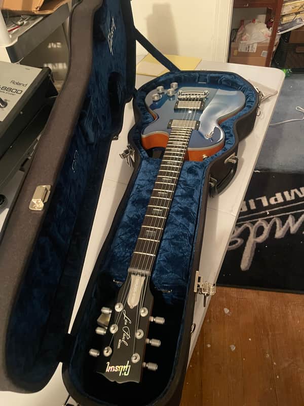 Gibson HD.6-X Pro Digital Les Paul 2007 - Blue Metallic SIGNED BY LES PAUL #39/100 limited edition