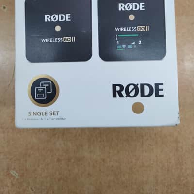 RODE Wireless GO II Compact Wireless Microphone System 2021 - Present - Black image 1