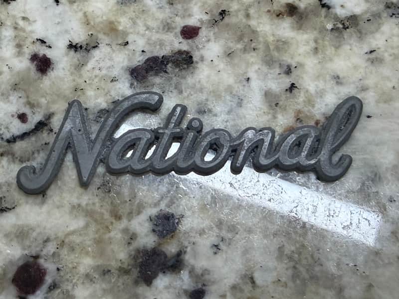 National Headstock Logo Vintage image 1