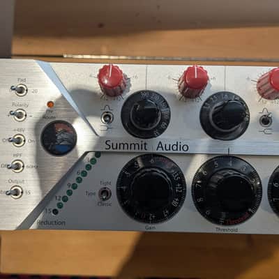 Rare Summit Audio ECS-410 Everest Channel Strip / Pre_Amp 2010s - Silver image 2