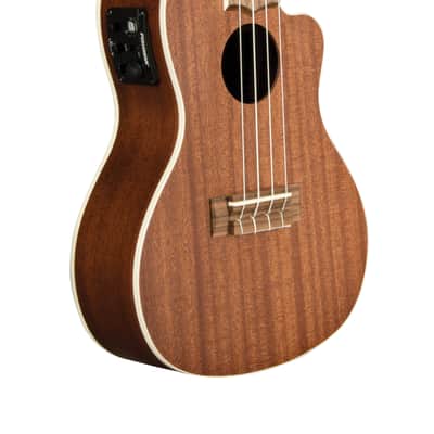 Lanikai Mahogany Cutaway Electric Concert Ukulele +FREE Deluxe Padded GigBag MA-CEC | Authorized Dealer image 4