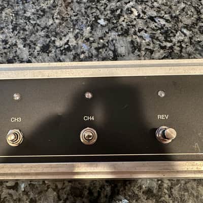 Mesa Boogie Roadster Dual Rectifier amp 8-button footswitch, 2000s - Black image 3