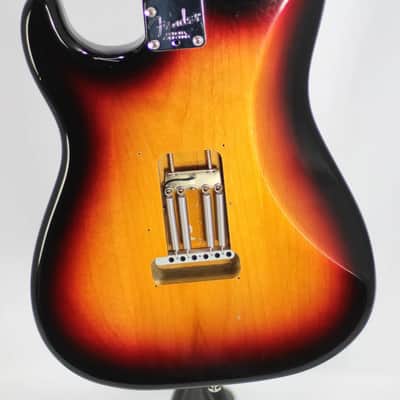 Fender American Deluxe Stratocaster HSS Sunburst image 6