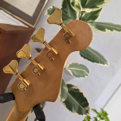 1981 Charvel Jazz Bass Custom Shop San Dimas DiMarzio Catalog Kahler USA LEFT HAND Natural Figured Ash American Vintage 80s 1980's 25 fret Rosewood 4-String J Pre-Fender era Precision Bartolini Pickups LH Lefty Handed Pre-Jackson PREPRO PRE-PRODUCTION image 15