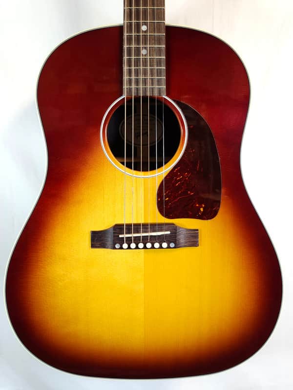 Gibson J-45 Studio Rosewood, Rosewood Burst, Satin Rosewood Finish, Gloss Top , W/HSC image 1