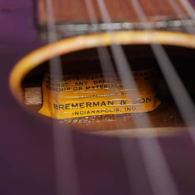 1920s Mendel's (Oscar Schmidt) 6-String Tenor Ukulele Conversion (VIDEO! Fresh Work, Ready) image 18
