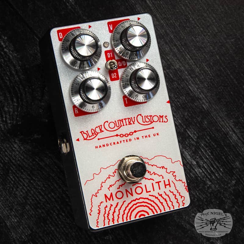 Laney Black Country Customs Monolith Distortion Pedal (3-Mode Drive) - Authorized Dealer image 1