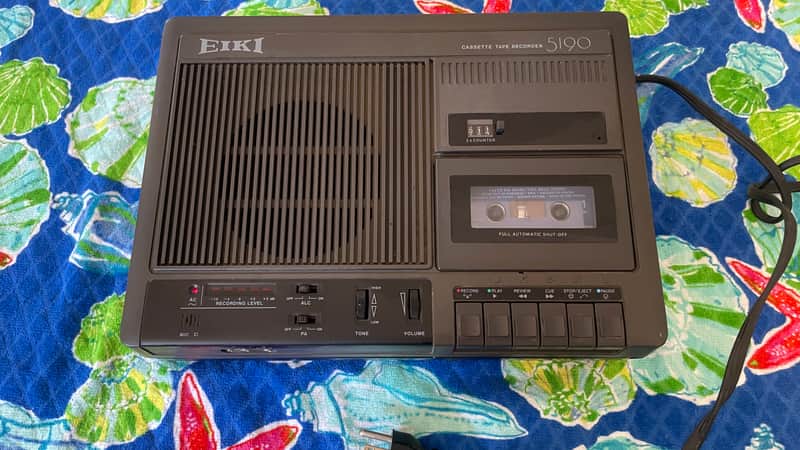 Eiki Cassette Tape Recorder - Vintage 90’s image 1