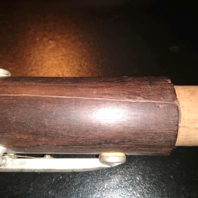 Noblet Normandy 10 Paris Wood Soprano Clarinet, France, Brown Stained Wood image 8