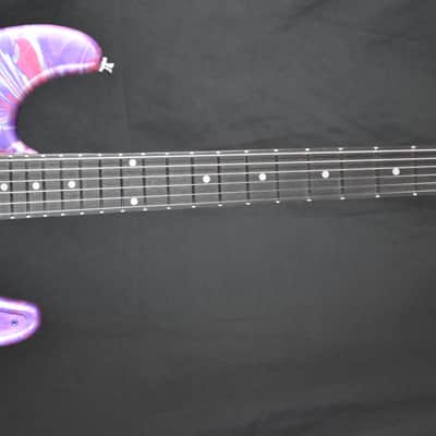 Stratocaster Grape Ape Purple Swirl SSS 5-Way Wilkinson 60's WVS Alnico 5 image 4
