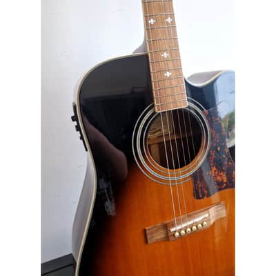 Epiphone Dr-500mce/Vs Acoustic Guitar - Cutaway Design - Excellent w/ Original Box image 7