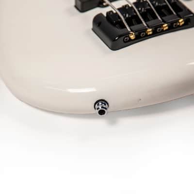 Spector White Casper 4 String Bass Owned by Rex Brown of Pantera image 13