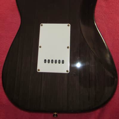 Arbor Strat style guitar 2000's? - Charcoal quilt w/Padded gig bag. image 8