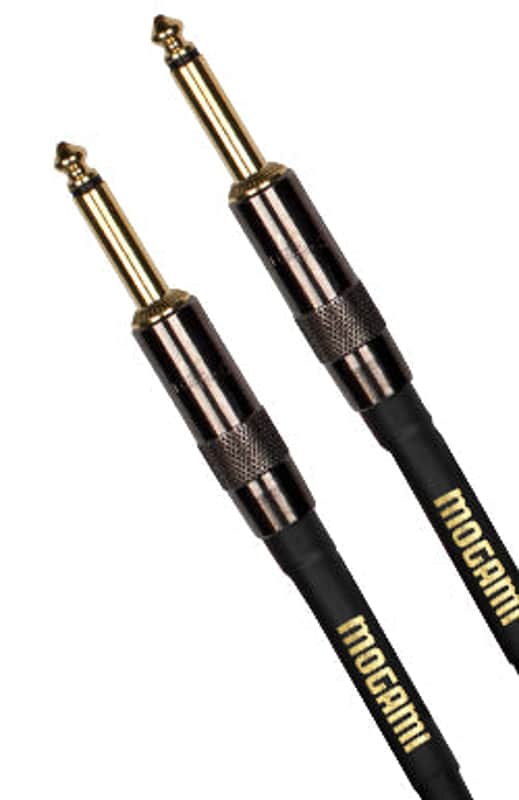 Mogami GOLD SPEAKER-06 Speaker Cable 1/4 inch TS to 1/4 inch - 6 foot image 1