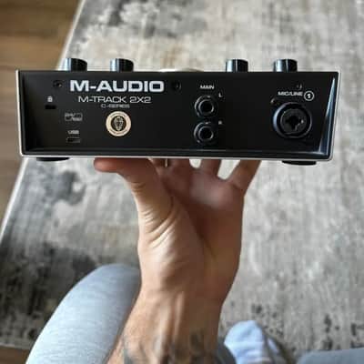 M-Audio M-Track 2x2M USB Audio/MIDI Interface 2010s - Black image 2