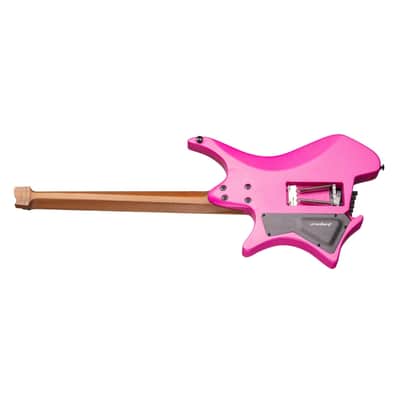 Strandberg Boden Standard N2.6T Headless Multi-Scale Guitar w/ Seymour Duncan Pickups & Gig Bag - Electric Fuchsia Metallic image 8
