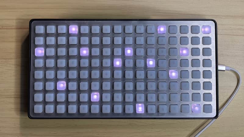 Monome clone Neotrellis 128 Grid 2023 2023 - black image 1