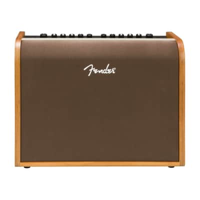 Fender Acoustic Guitar Amplifier 100-watt, Natural Blonde, 2314000000 Bundle w/ Pig Hog PCH10BK Black Woven Instrument Cable, Power Cable and Liquid Audio Polishing Cloth image 2