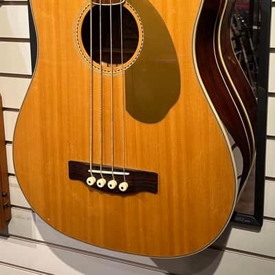 Fender Kingman Bass SCE Acoustic-Electric Bass - Natural image 2