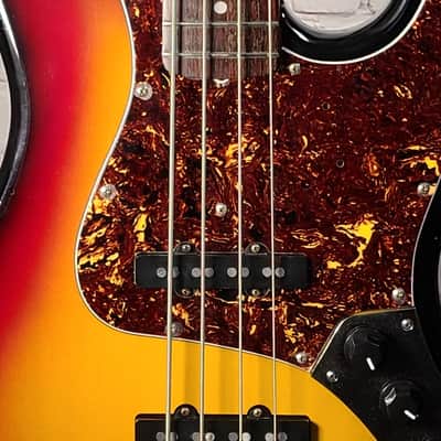 Tokai 80’s MIJ Jazz Sound Jazz Bass in a Stunning Sunburst Finish image 19