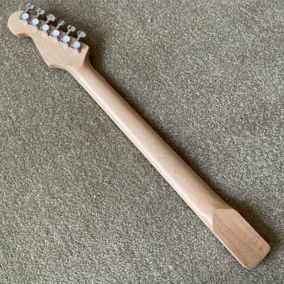 Maple Stratocaster Strat Style Maple Neck, Rosewood Fingerboard 22 Frets image 5
