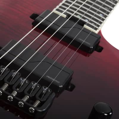 Schecter C-1 SLS Elite Electric Guitar. Blood Burst image 7