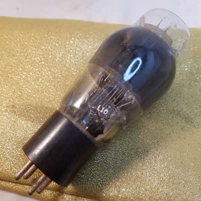 Ken-Rad Tight Matched Pair (2) 2A3 tNOS AT1000 TESTED Vacuum Tubes greyglass dual flat plate hifi Power Triode 1933-1936 image 12