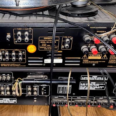1984 Onkyo A-8019 Amplifier 100 Watts/Channel image 2