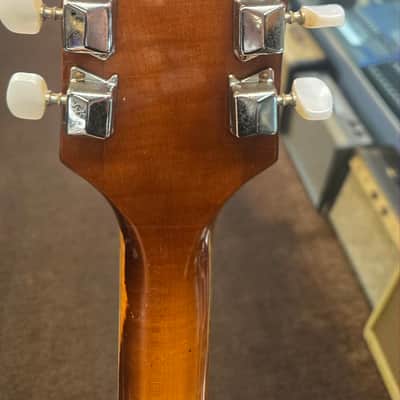 Harmony H-71 Semi Hollow 1958-1964 - Tobacco Burst image 7