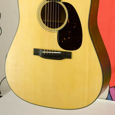 2025 Martin D-18 Satin Finish, Spruce Top, Mahogany Back & Sides, Hard Case image 6