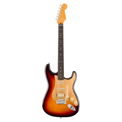 Used Fender American Ultra II Stratocaster HSS - Ultraburst w/Ebony FB image 2