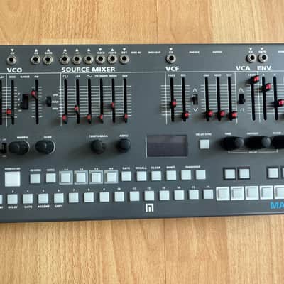 Malekko Manther — SH-101/MC-202 Style Analog Mono Synth w/ Sequencer + Delay image 1