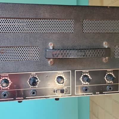 Vox Super Foundation Bass Amp 100 Watt 1967/68 Serial Number  SB 1315 and Speaker Cab image 4