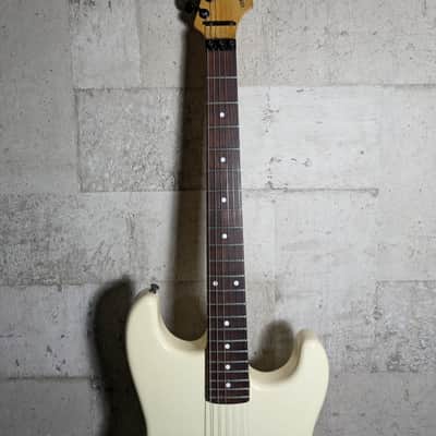 Alpha Matsumoku Japan Kramer Charvel style super strat 80's White image 5