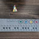 Teenage Engineering OP-Z with ZM-4 line module, PVC case, and original box