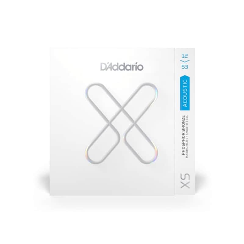 D'Addario XSAPB1253 Acoustic Phosphor Bronze, Light, 12-53 image 1