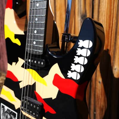 ESP CUSTOM SHOP George Lynch Kamikaze-I Custom (8.25 lbs Swamp Ash body) 6-String Electric Guitar w/ Case image 12