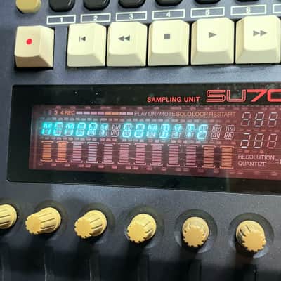 Yamaha SU700 68MB RAM Sampler Sequencer Groovebox image 6