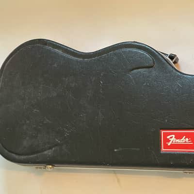 1990's Fender Red Label Molded Hardshell Stratocaster Telecaster Guitar Case No Key (Damaged Feet) image 2