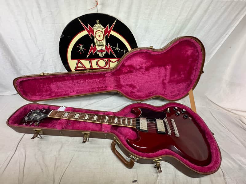Gibson SG-62 sg62 '62 1962 SG Standard Reissue Guitar with Case 1987 - non-orig tuners/pickups image 1