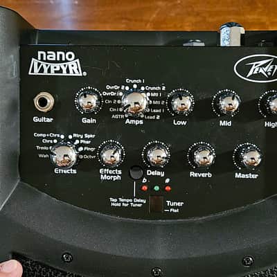 Peavey NanoVypyr Battery-Powered 14 Watt 1x8" Busker Amp 2010s - Black image 2