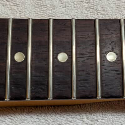 Authentic 1969 Fender STRATOCASTER NECK - Beautiful Rosewood & Refretted image 7