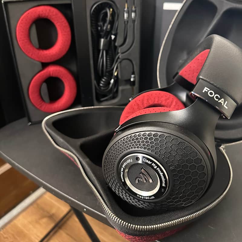 2023 Headphones Focal Clear MG Professional Open Back Head Pho...
