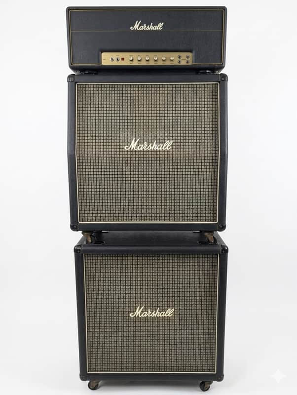 1975 Marshall MK II Super Lead 100W Head & Full Stack – Vintage Icon image 1